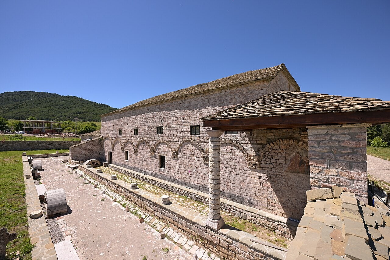 Church of the Archangels Michael and Gabriel, a post-Byzantine Orthodox church in Voskopojë near Korçë