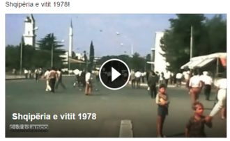 Rare video footage of Albania in 1978