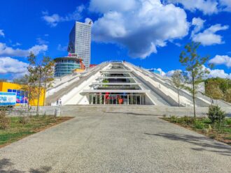 The Pyramid: Communist Ruin Turned Cultural Hub