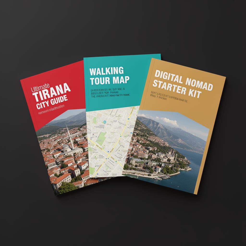 Tirana guides and maps