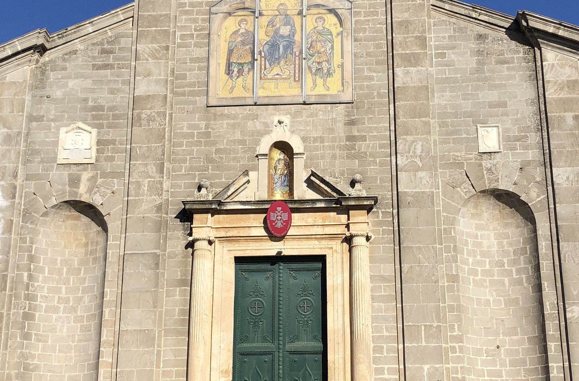 Byzantine-rite Catholic cathedral of San Demetrio Megalomartire in Piana degli Albanesi